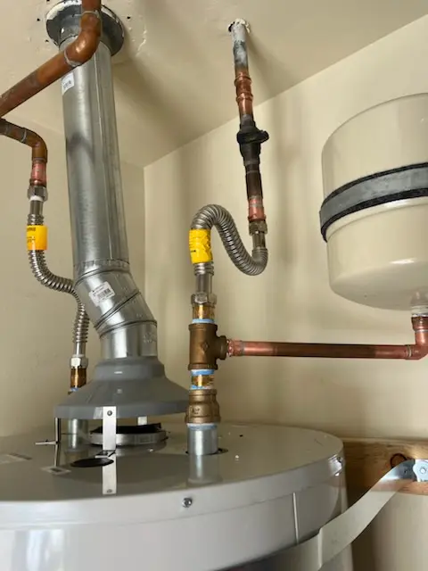 Water heater installation and plumbing repair in Steven Hills